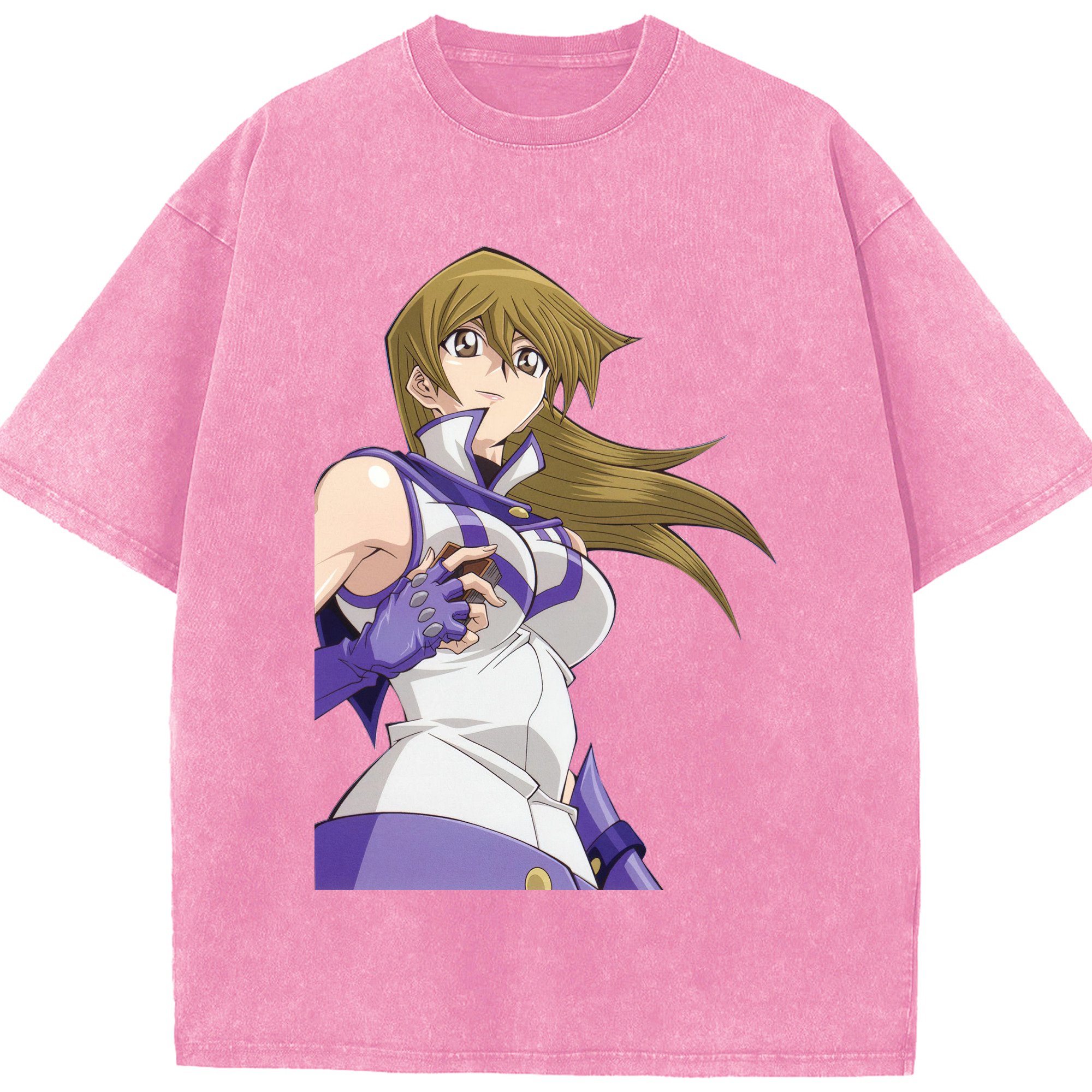 （画像用） 遊☆戯☆王 Yu-Gi-Oh! 綿100% ヴィンテージ風 半袖Tシャツ（フロントプリント）